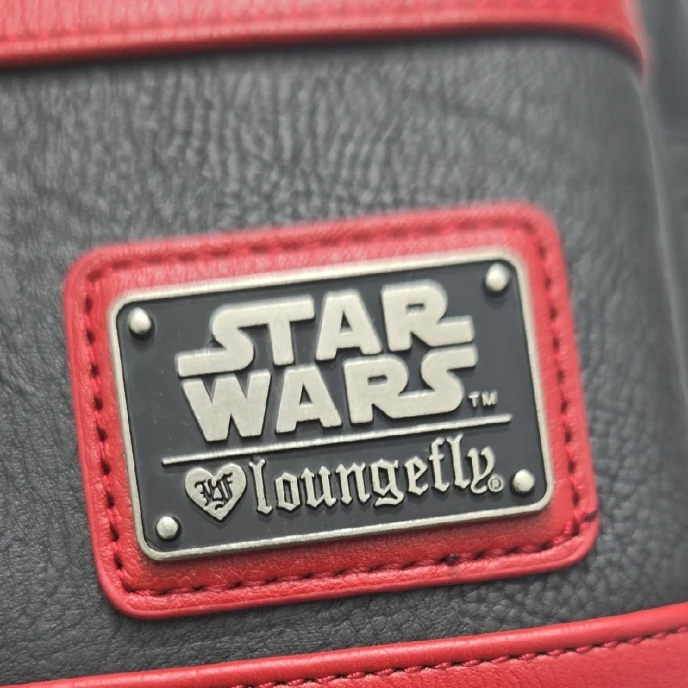 Disney Star Wars Black & Red Mini Backpack by Loungefly